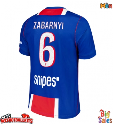 Paris Saint-Germain Ilya Zabarnyi #6 Replica Home Stadium Shirt 2026-27 Short Sleeve